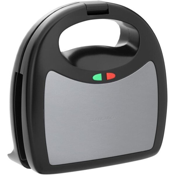 OVENTE - Sandwichera eléctrica con placas antiadherentes, luces indicadoras, asa de tacto frío, fácil de limpiar y guardar, cocina desayuno, queso a la parrilla, tostados y aperitivos, negro GPS401B - Image 34