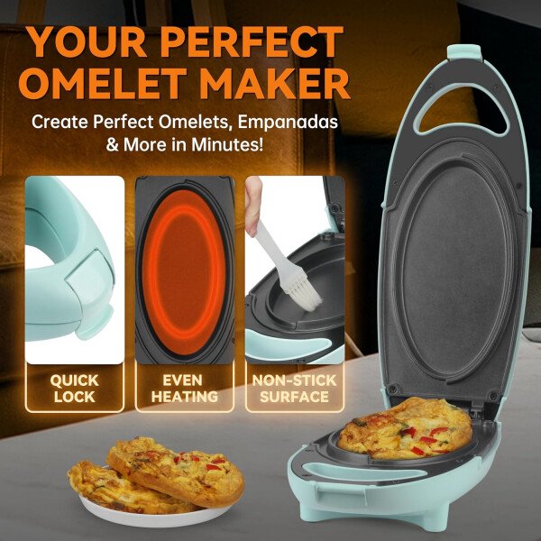 Baker's Friend Mini máquina para hacer donas para el hogar, 6 x 3 pulgadas, mini máquina para hacer donas, máquina para hacer donas, bandeja para hornear donas, fiesta de donas, aguamarina - Image 16