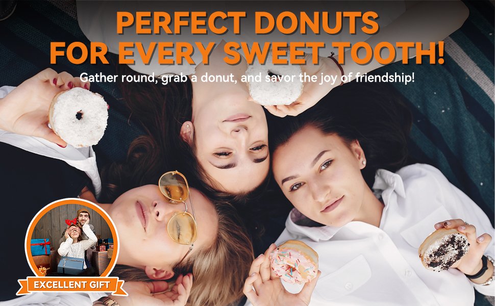 Donas perfectas para cada diente dulce