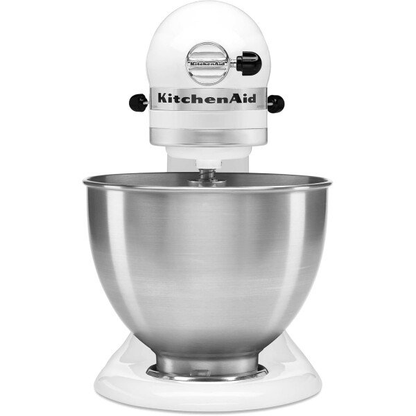 Batidora clásica de pie KitchenAid K45SSWH K45SS, 275 W, 4 1/2 qt, Negro ónice - Image 9