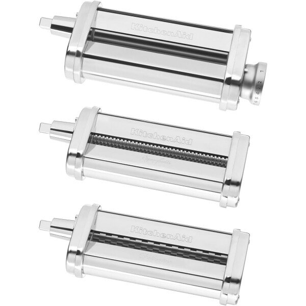KitchenAid - Rodillo y cortador de pasta KSMPRA, 3 piezas, acero inoxidable - Imagen 3