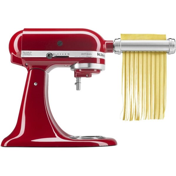KitchenAid - Rodillo y cortador de pasta KSMPRA, 3 piezas, acero inoxidable - Imagen 4