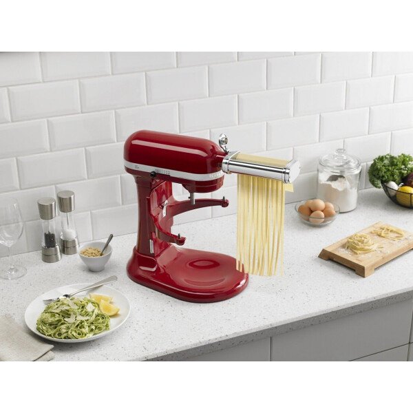 KitchenAid - Rodillo y cortador de pasta KSMPRA, 3 piezas, acero inoxidable - Imagen 6