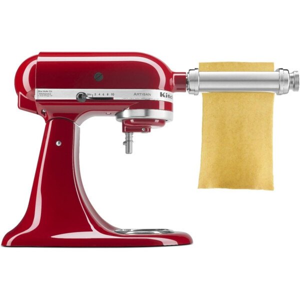 KitchenAid - Rodillo y cortador de pasta KSMPRA, 3 piezas, acero inoxidable - Imagen 9