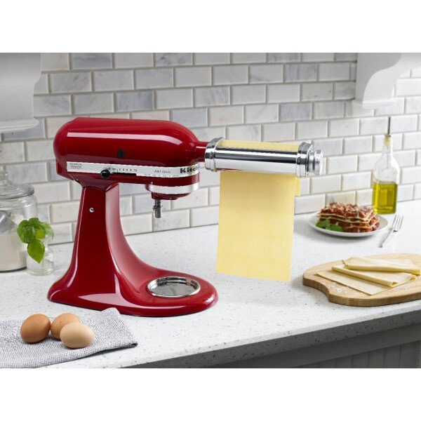 KitchenAid - Rodillo y cortador de pasta KSMPRA, 3 piezas, acero inoxidable - Imagen 14