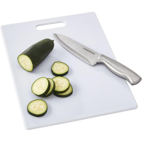 Farberware Juego de 22 piezas de bloques de cuchillos y herramientas de cocina de acero inoxidable de alto carbono, color negro, duradero ANDPrecision - Image 20