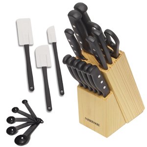 bloque de cuchillos; bloque de almacenamiento de cuchillos; juego de cuchillos con herramientas de cocina; cuchillos en un bloque; bloque de juego de cuchillos