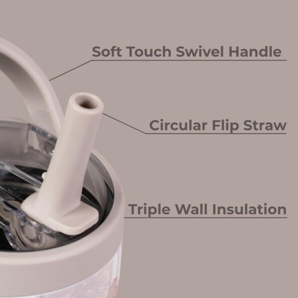 HydroJug Sport Botella de acero inoxidable con popote, aislada al vacío, de 32 onzas, a prueba de fugas, diseño ergonómico, reutilizable, apta para lavavajillas, base de goma, duradera, pantera negra - Image 118
