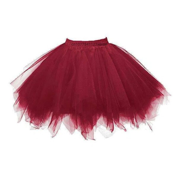 Nueva falda de ballet sin hueso para niñas, linda falda de princesa de gasa de 4 capas para actuaciones en grupo de ballet de escenario para niñas - Imagen 3