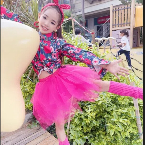 Nueva falda de ballet sin hueso para niñas, linda falda de princesa de gasa de 4 capas para actuaciones en grupo de ballet de escenario para niñas - Imagen 6