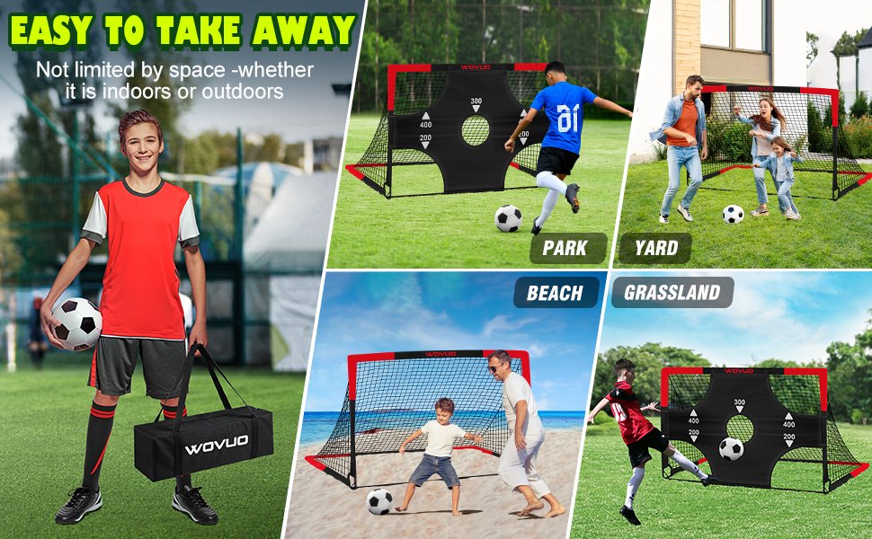 porterías de fútbol para patio