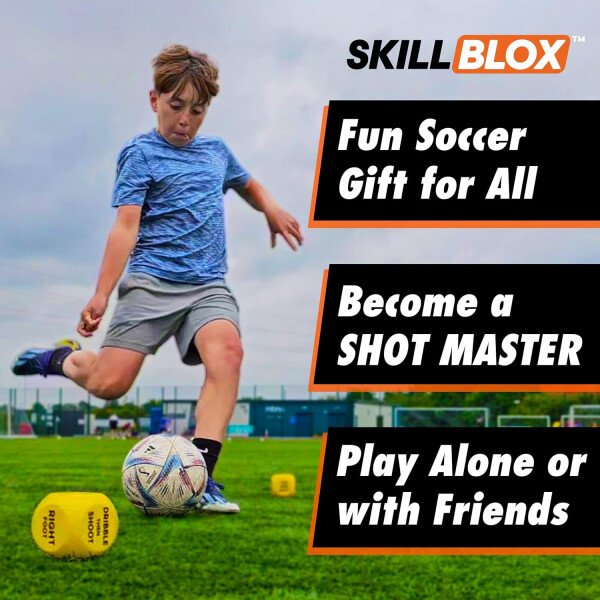 Dados de entrenamiento de fútbol (2 piezas) - Regalos de fútbol para niños de 8 a 12 años para mejorar las habilidades de malabares - Accesorios de fútbol para niños, equipo de - Image 11