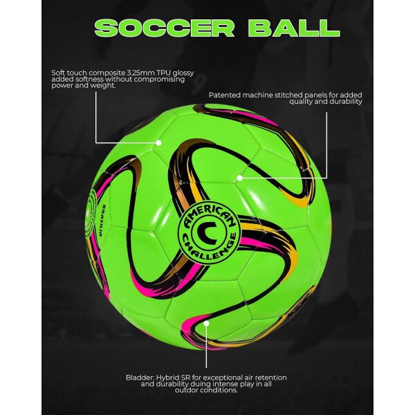 American Challenge. Balón de fútbol Brasilia. - Imagen 36