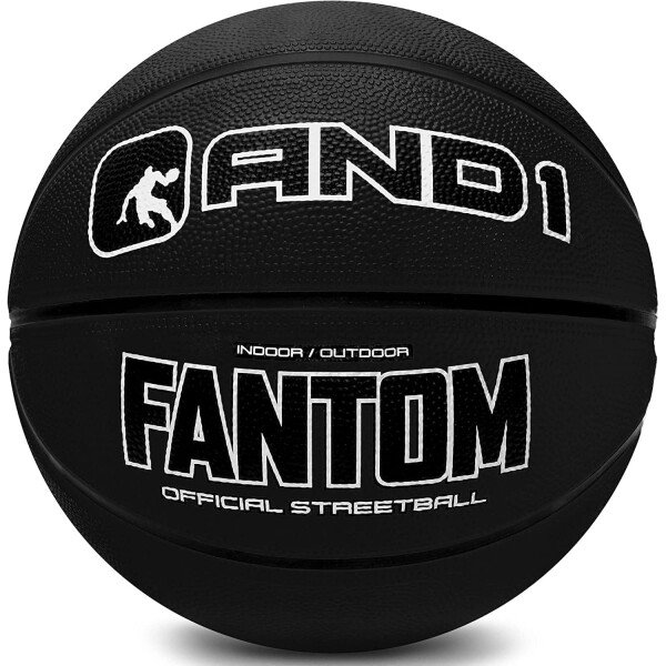 AND1 Fantom - Balón de baloncesto de goma, tamaño reglamentario oficial 7 (29.5 pulgadas), pelota de baloncesto de construcción de canal profundo, hecha para juegos de baloncesto en interiores y - Imagen 7