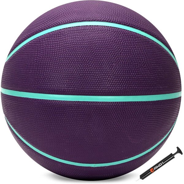 AND1 Fantom - Balón de baloncesto de goma, tamaño reglamentario oficial 7 (29.5 pulgadas), pelota de baloncesto de construcción de canal profundo, hecha para juegos de baloncesto en interiores y - Imagen 19