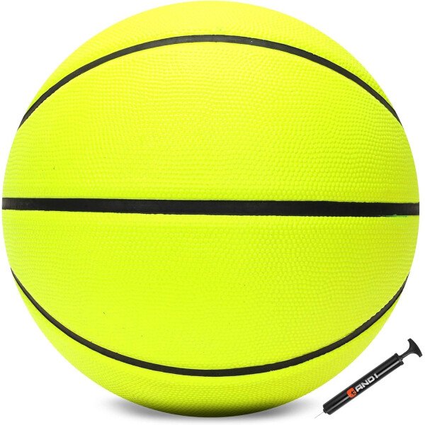 AND1 Fantom - Balón de baloncesto de goma, tamaño reglamentario oficial 7 (29.5 pulgadas), pelota de baloncesto de construcción de canal profundo, hecha para juegos de baloncesto en interiores y - Imagen 24