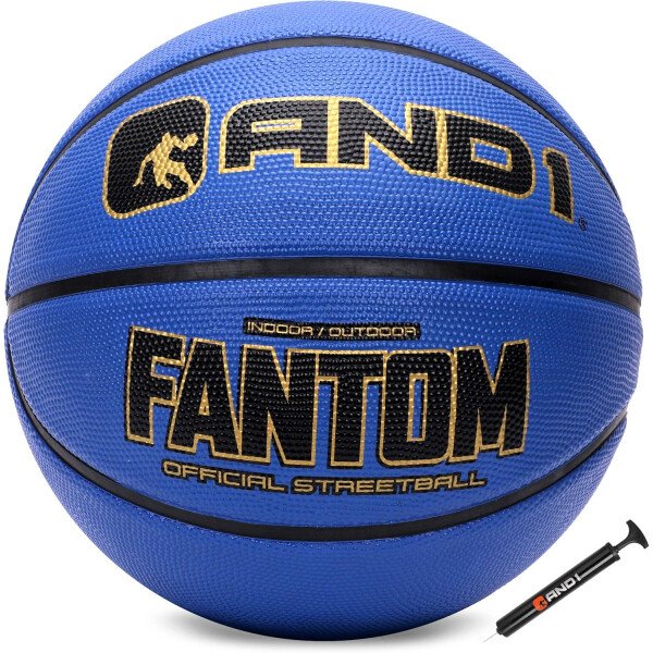 AND1 Fantom - Balón de baloncesto de goma, tamaño reglamentario oficial 7 (29.5 pulgadas), pelota de baloncesto de construcción de canal profundo, hecha para juegos de baloncesto en interiores y - Imagen 28