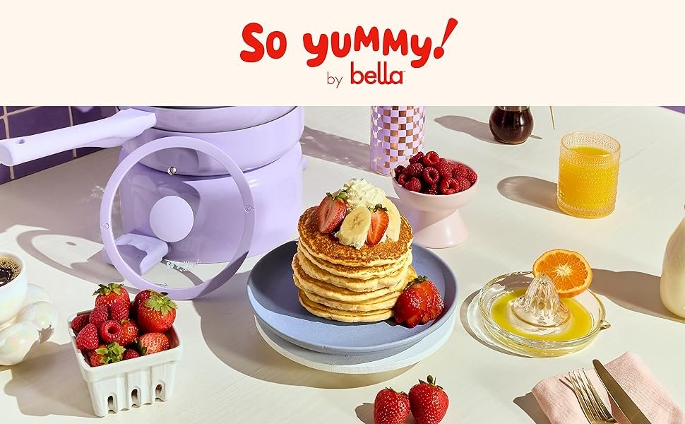 So Yummy by bella - Juego de utensilios de cocina de 12 piezas, color lavanda