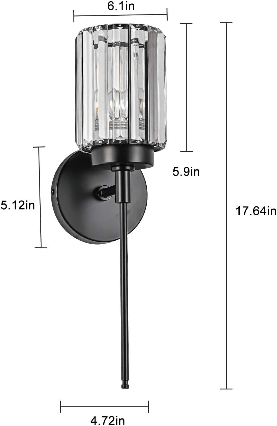 Moderna lámpara de tocador de baño de cristal de 3 luces de latón para pared, sobre espejo, iluminación de tocador negra y dorada para baño, pantalla cuadrada, aplique de pared de latón - Imagen 30