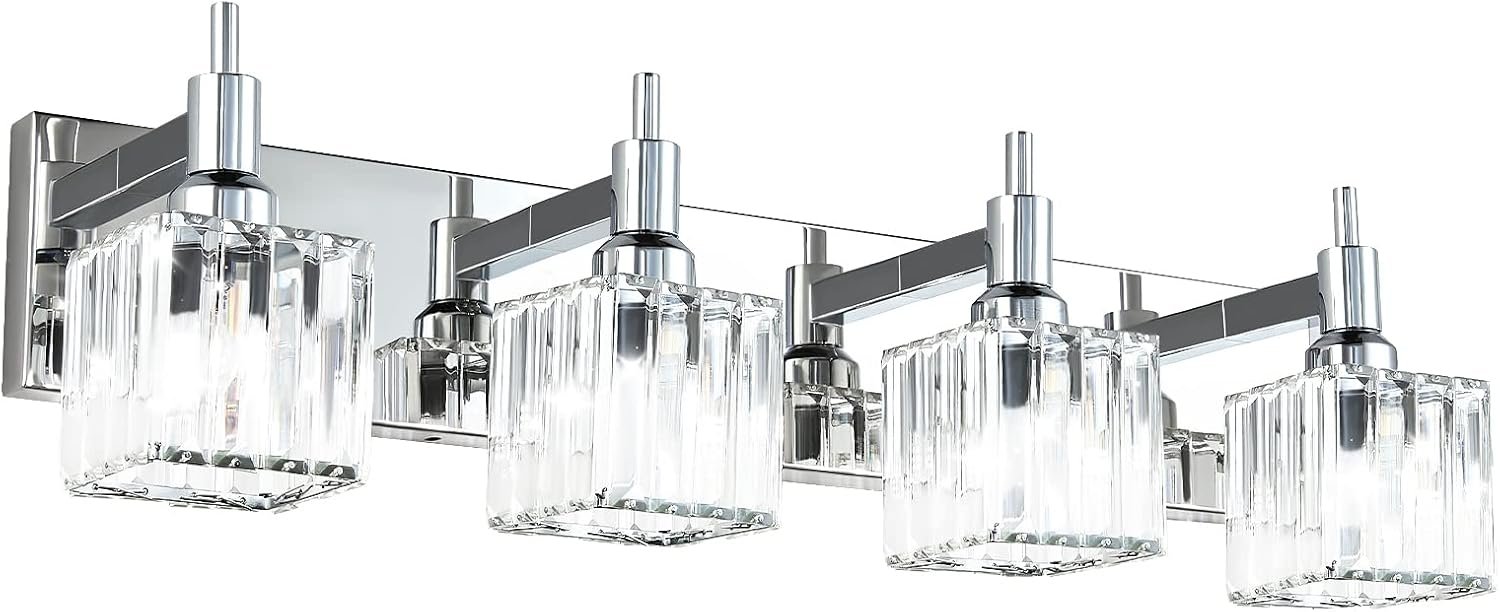 Moderna lámpara de tocador de baño de cristal de 3 luces de latón para pared, sobre espejo, iluminación de tocador negra y dorada para baño, pantalla cuadrada, aplique de pared de latón - Imagen 66