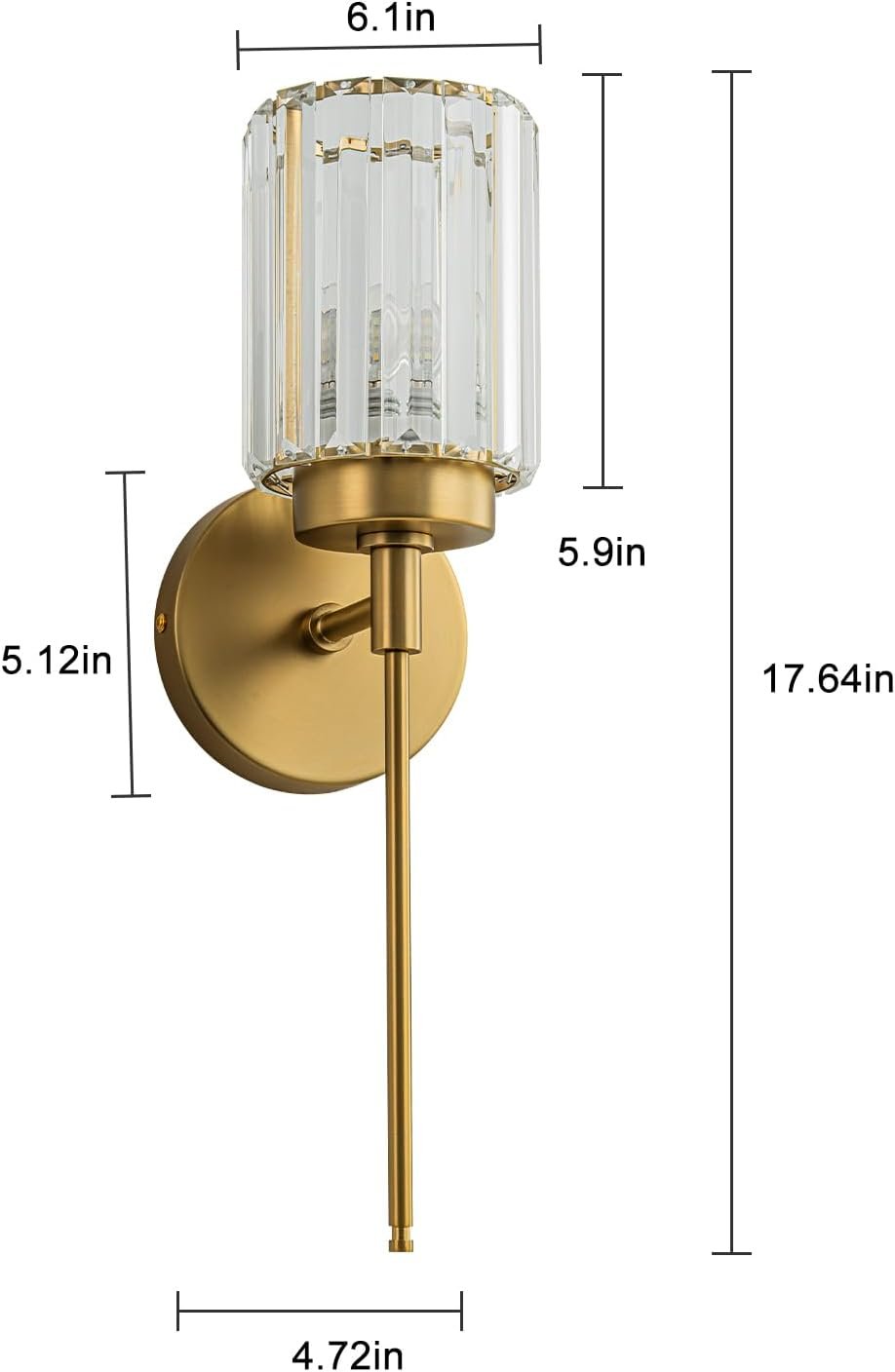 Moderna lámpara de tocador de baño de cristal de 3 luces de latón para pared, sobre espejo, iluminación de tocador negra y dorada para baño, pantalla cuadrada, aplique de pared de latón - Imagen 135
