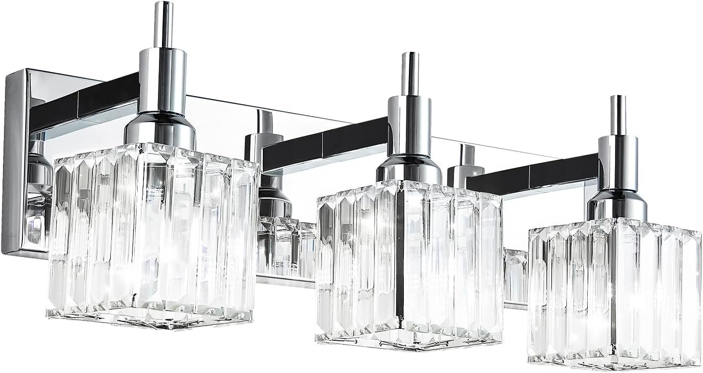Moderna lámpara de tocador de baño de cristal de 3 luces de latón para pared, sobre espejo, iluminación de tocador negra y dorada para baño, pantalla cuadrada, aplique de pared de latón - Imagen 178