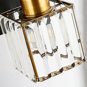 LED Modern Black Bathroom Wall Lighting Fixtures