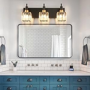 Wall Lights Fixtures 3 light bathroom vanity light