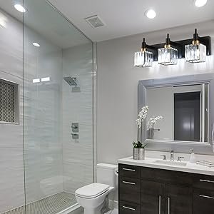 Wall Lights Fixtures 3 light bathroom vanity light
