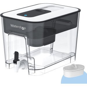Waterdrop WD-PF-AL - Filtros de repuesto para sistema de filtración de jarra alcalina, duran hasta 3 meses o 100 galones (paquete de 3)