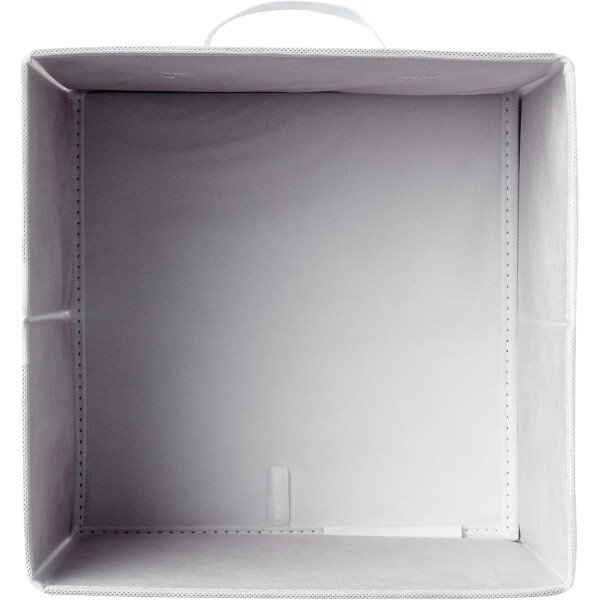 Amazon Basics - Cestos plegables de tela para almacenar, organizadores con asas, 10.5 x 10.5 x 11 pulgadas, color gris, paquete de 6 - Image 30