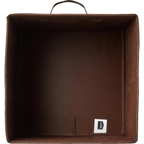 Amazon Basics - Cestos plegables de tela para almacenar, organizadores con asas, 10.5 x 10.5 x 11 pulgadas, color gris, paquete de 6 - Image 54
