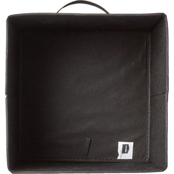 Amazon Basics - Cestos plegables de tela para almacenar, organizadores con asas, 10.5 x 10.5 x 11 pulgadas, color gris, paquete de 6 - Image 72