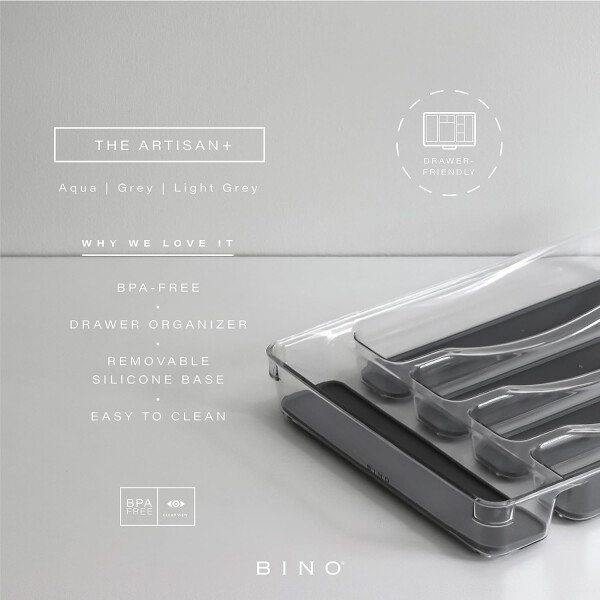 BINO - Bandeja organizadora para cubiertos (5 ranuras) - Imagen 2