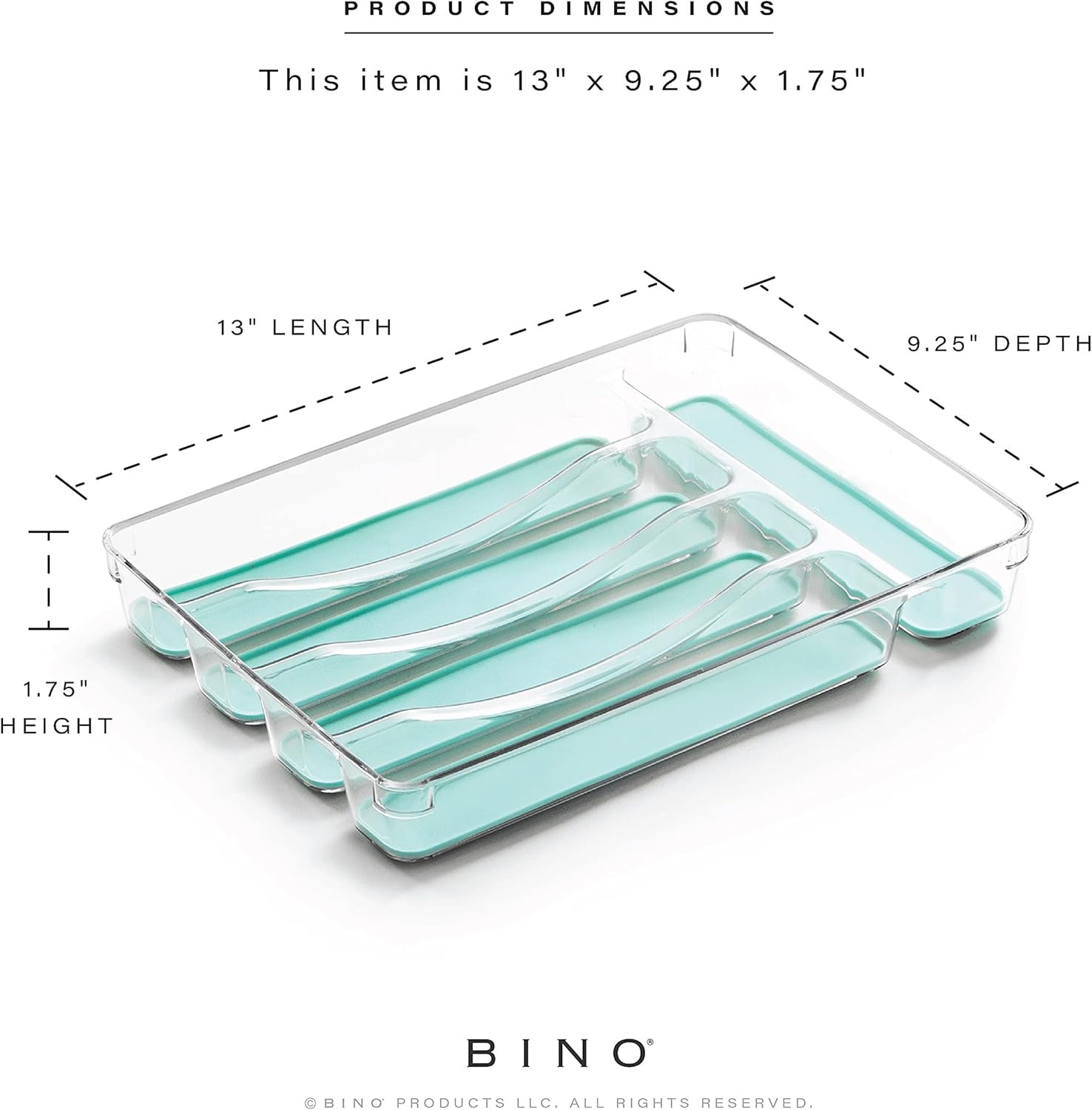 BINO - Bandeja organizadora para cubiertos (5 ranuras) - Imagen 3