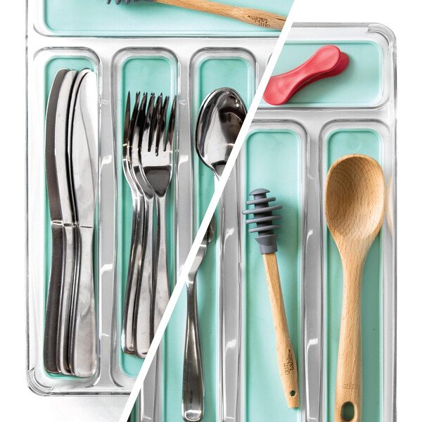 BINO - Bandeja organizadora para cubiertos (5 ranuras) - Imagen 4