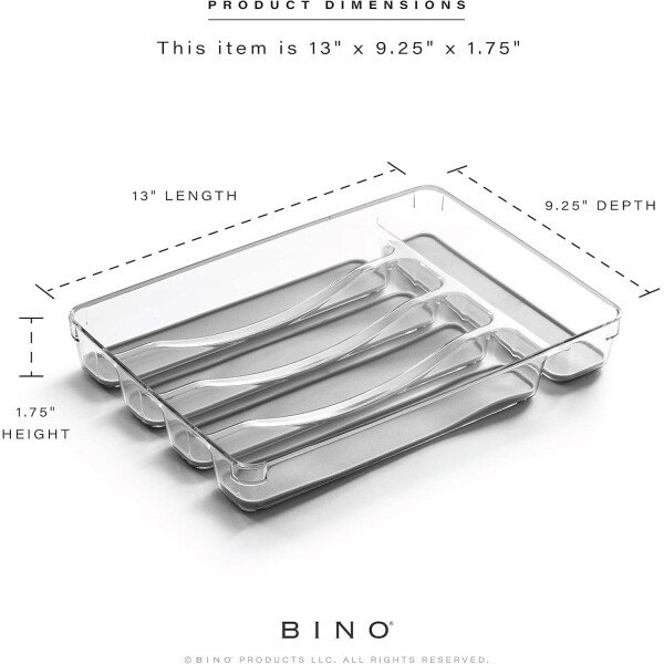 BINO - Bandeja organizadora para cubiertos (5 ranuras) - Imagen 9