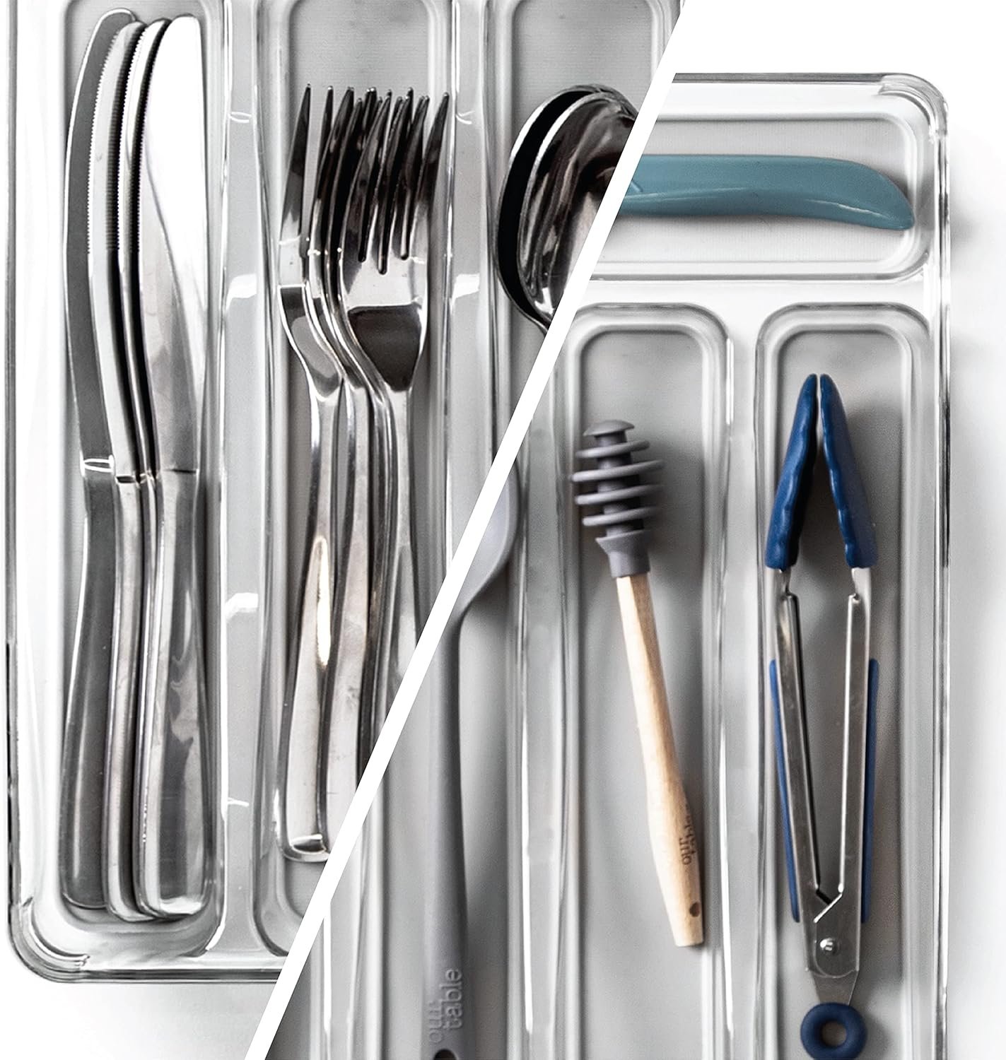 BINO - Bandeja organizadora para cubiertos (5 ranuras) - Imagen 10