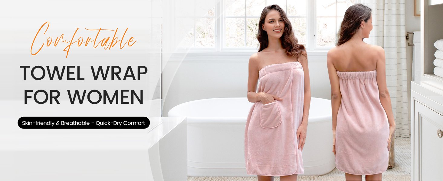 Towel wrap for women