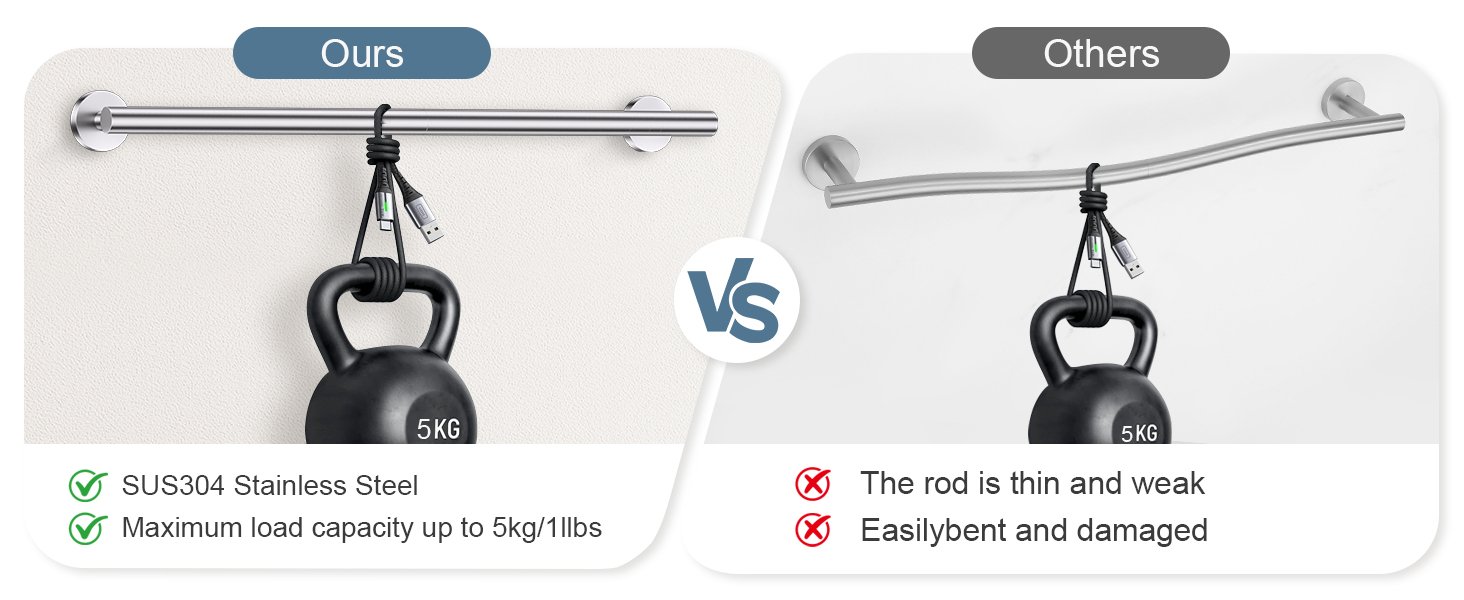 Towel Bar Bathroom Accessories Set