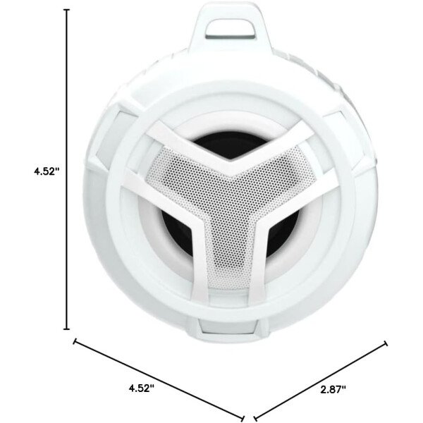 EBODA Altavoz de ducha Bluetooth, altavoces Bluetooth portátiles, altavoz inalámbrico impermeable IP67 con luz LED, flotante, 2000 mAh, estéreo inalámbrico verdadero para kayak, playa, regalos unisex - Imagen 18