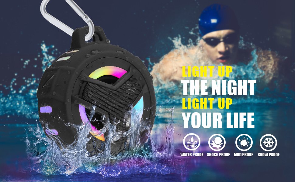 Altavoz de ducha impermeable Bluetooth