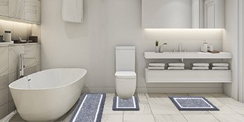 alfombra de baño