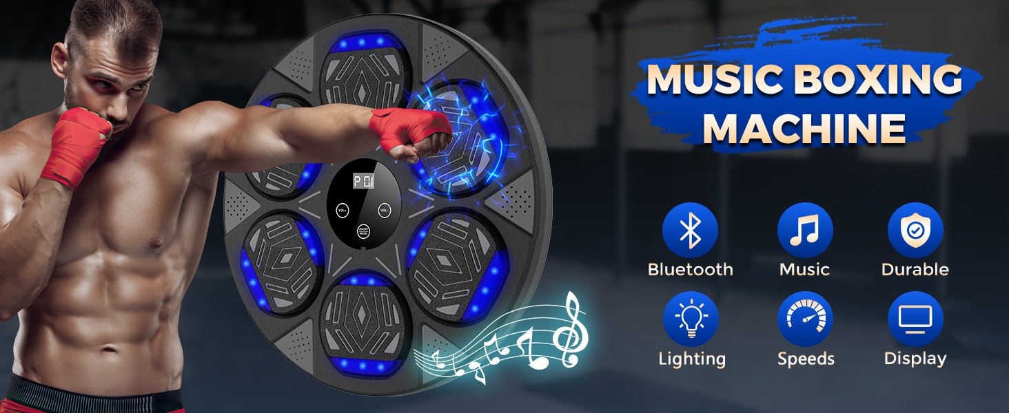 máquina de boxeo de música