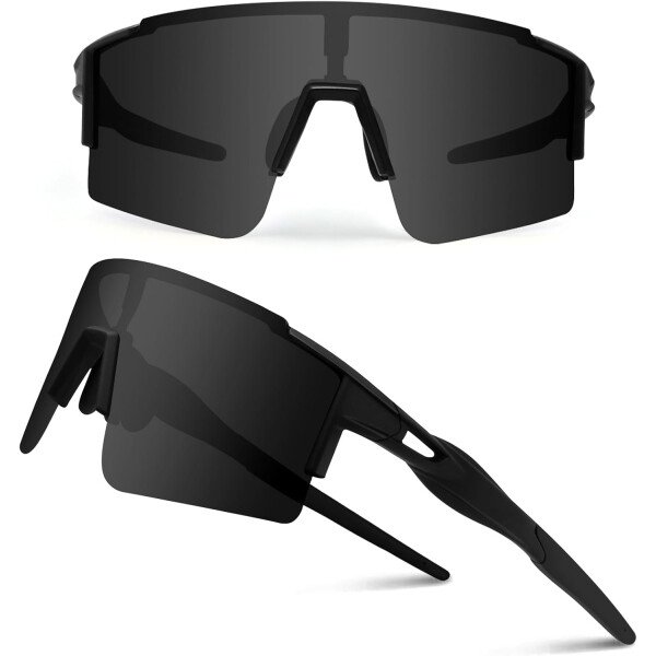 Ukoly Lentes de sol polarizados para ciclismo con 3 micas intercambiables, lentes deportivos y para béisbol para hombres y mujeres - Image 57