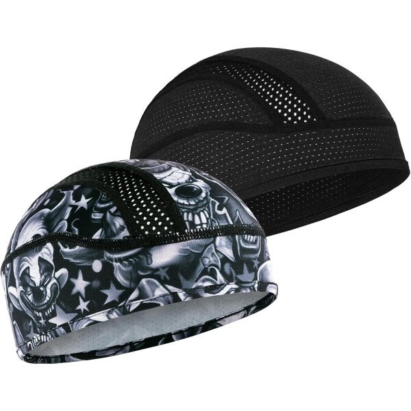 Gorro con forro para casco de calavera, malla de enfriamiento para hombres y mujeres, se adapta debajo de los cascos - Imagen 24