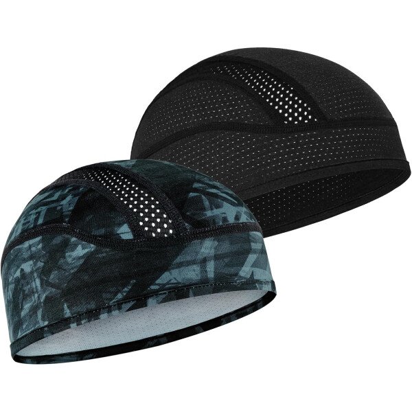 Gorro con forro para casco de calavera, malla de enfriamiento para hombres y mujeres, se adapta debajo de los cascos - Imagen 49