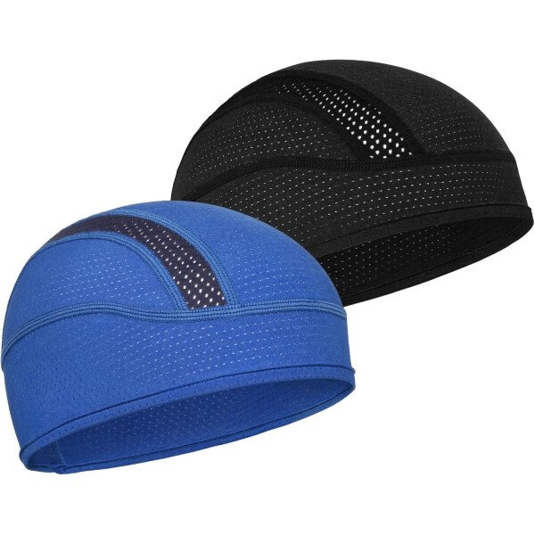 Gorro con forro para casco de calavera, malla de enfriamiento para hombres y mujeres, se adapta debajo de los cascos - Imagen 54