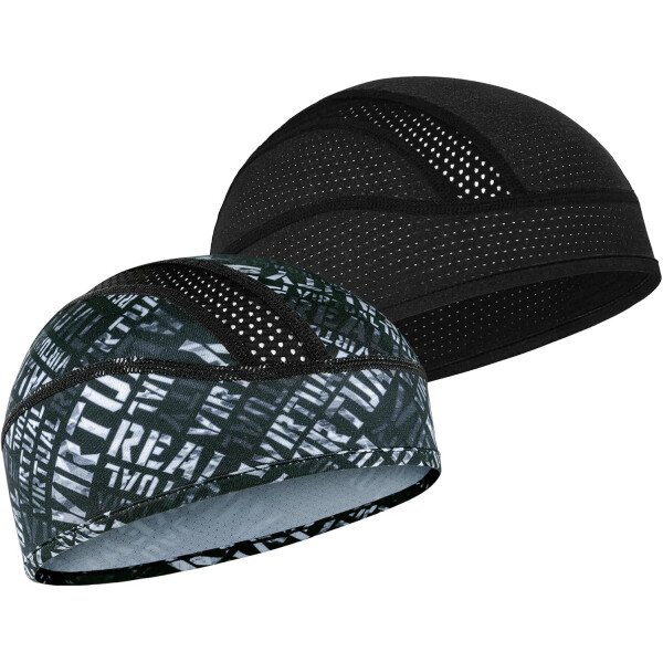 Gorro con forro para casco de calavera, malla de enfriamiento para hombres y mujeres, se adapta debajo de los cascos - Imagen 56