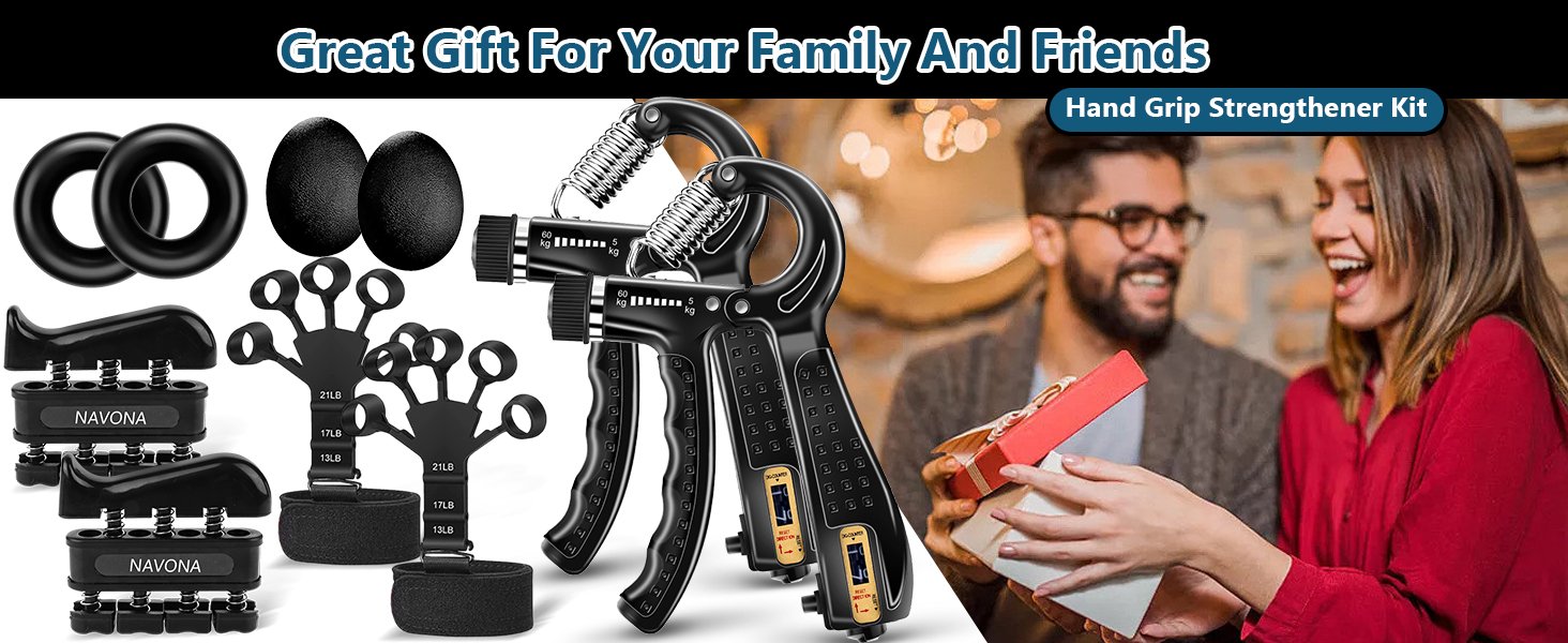 Hand Grip Strengthener Kit